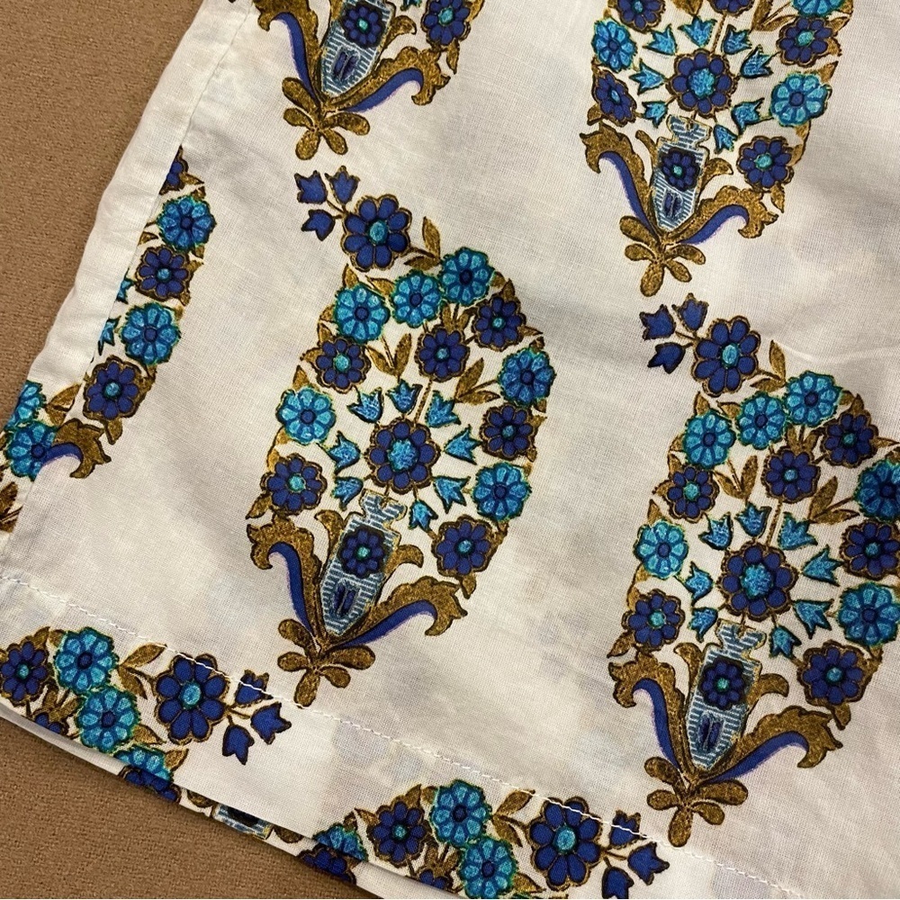 Boteh 100% Cotton Theonie Boy Short PaisleyPrint Size 2 (US 6) - Picture 2 of 13